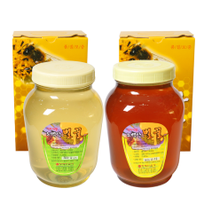 [황명지삼] 소백산벌꿀 영주에서 직접 채밀한 아카시아꿀, 잡화꿀 2.4kg 순수 꽃꿀 천연 벌꿀 100%