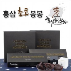[홍삼 농축액이 들어 있는 초콜릿] 홍삼초코봉봉 6EA